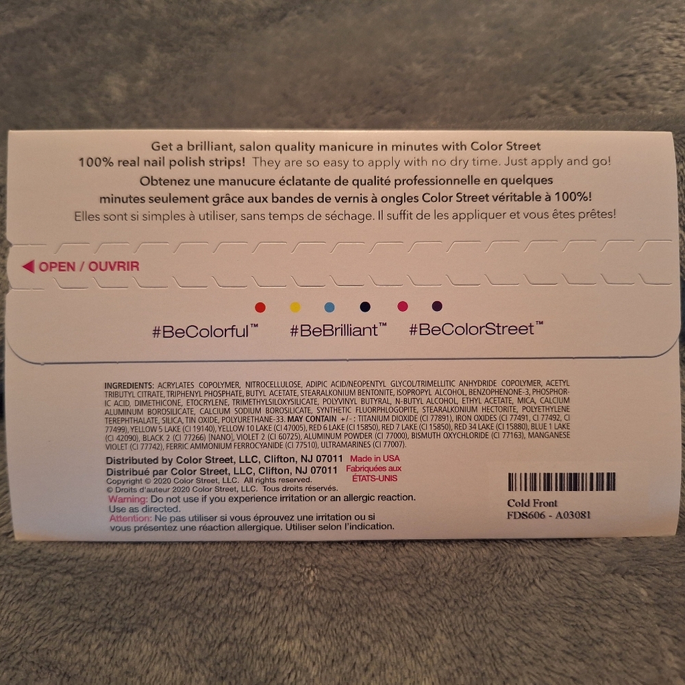 Color Street Cold Front NIB - Picture 2 of 2